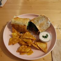 Burrito at Kind Kitchen in Porto