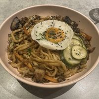 Yaki udon  at Kind Kitchen in Porto