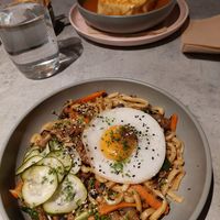 Noodles at Kind Kitchen in Porto