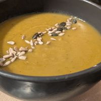 Kind of amazing soup at Kind Kitchen in Porto