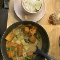 Thai curry, good taste, like masaman    at Kind Kitchen in Porto