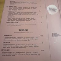 Menu  at Kind Kitchen in Porto