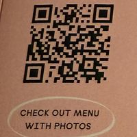 The QR code menu 🙃  at Kind Kitchen in Porto