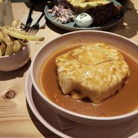 Francesinha vegan at Kind Kitchen in Porto