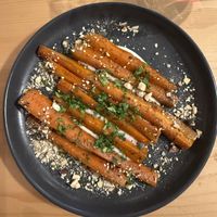 Roasted carrots  at Kind Kitchen in Porto