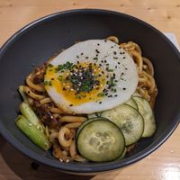 Yaki udon at Kind Kitchen in Porto