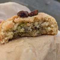 Pistachio cookie at Kind Kitchen in Porto