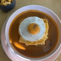 Vegan francesinha  at Kind Kitchen in Porto