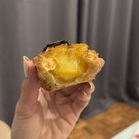 Pastel de nata  at Kind Kitchen in Porto