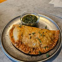 Empanada at Kind Kitchen in Porto