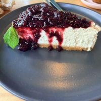 Cheesecake. Going back for another one   at Kind Kitchen in Porto