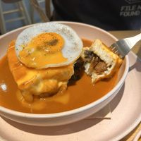 Francesinha   at Kind Kitchen in Porto