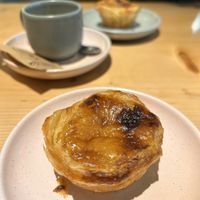 Pastel de nata vegana   at Kind Kitchen in Porto