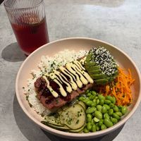 „Salmon“ Bowl  at Kind Kitchen in Porto