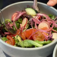 side saladd  at Kind Kitchen in Porto