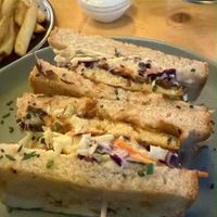 Great sandwich. Katsu.  at Kind Kitchen in Porto
