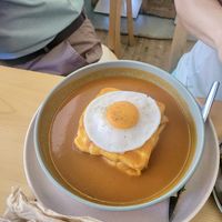 Franceshina is a must, so light and tasty  at Kind Kitchen in Porto