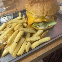 Smashed Burger  at Kind Kitchen in Porto