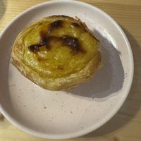 Pastel de nata  at Kind Kitchen in Porto