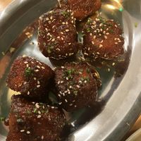 Tofu nuggets  at Kind Kitchen in Porto