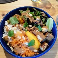 Thai Bowl at Kind Kitchen in Porto