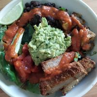Mexican bowl at Kind Kitchen in Porto
