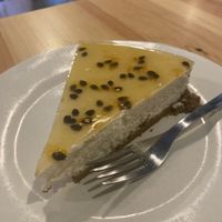 Passion fruit cheese cake x at Kind Kitchen in Porto