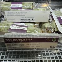 The vegan wrap   at LIS - Soho Coffee Co - T2 in Lisbon