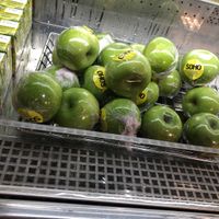 Fruit packed in plastic... at LIS - Soho Coffee Co - T2 in Lisbon