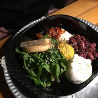 Vegetarian bowl at TeDuKtu in Tirana
