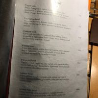 Menu Page 2
(I used Google Translate for the Albanian) at TeDuKtu in Tirana