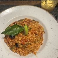 Vegan risotto  at Pastabar in Budva