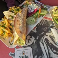 Dürum (Special menu) at Cafe Nord in Essen