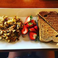 Breakfast  at Trapper Grill in Moran