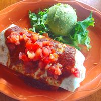 Burrito Veganized  at Trapper Grill in Moran