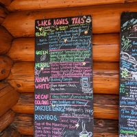 Tea Menu (July 2021) at Lake Agnes Tea House in Lake Louise