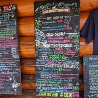Food Menu (July 2021) at Lake Agnes Tea House in Lake Louise
