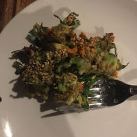 Crispy rice with avocado main at Butcher & Bee in Nashville