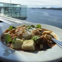 Vegan Thai Peanut Curryy  at Charley's Lounge in Prince Rupert