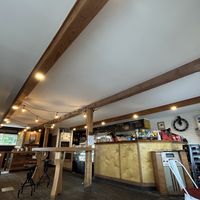 Inside of cafe  at Cowpuccino's Coffee House in Prince Rupert