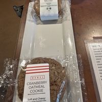 The vegan sweet-treat options!  at Cowpuccino's Coffee House in Prince Rupert