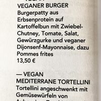 Burger & Tortellini  at Sitte in Darmstadt