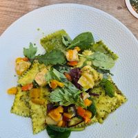 Artischocken Ravioli (vegan) at Sitte in Darmstadt