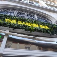 Outside at The Garden Bar in Thessaloniki