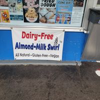 Vegan soft serve for the win! at The Original Mickey's Igloo in Kingston