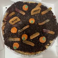 Halloween Chocolate Ice Cream Dirt Pie (even the toppings were plant-based - they were checked & specifically sourced) I appreciate the extra effort!!  at The Original Mickey's Igloo in Kingston