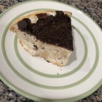 Thanksgiving Pie w/plant-based cookie dough balls! (Available as an ice cream topping too!!)  at The Original Mickey's Igloo in Kingston