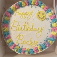 You can pick two “fun” flavors for the inside! 😋  at The Original Mickey's Igloo in Kingston