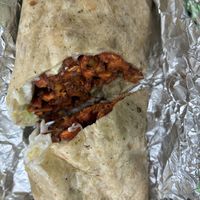 Sweet Potato Fries Wrap (the mayo/lettuce/onion is my favorite part)  at The Original Mickey's Igloo in Kingston
