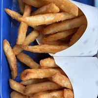 French Fries 😋 (seasoned very well)  at The Original Mickey's Igloo in Kingston